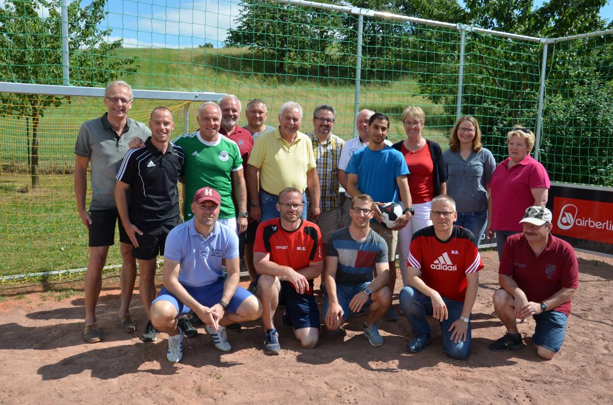 Soccer Field Übergabe